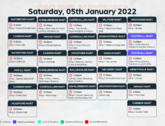 Online Auctions – Saturday’s Calendar 05/02/2022