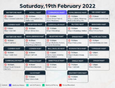 Online Auctions – Saturday’s Calendar 19/02/2022