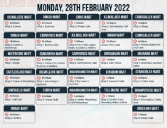 Online Auctions – Monday’s Calendar 28/02/2022