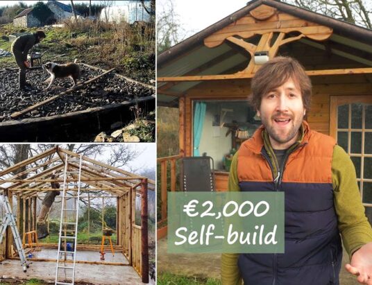 Building an Off Grid Cabin in Ireland