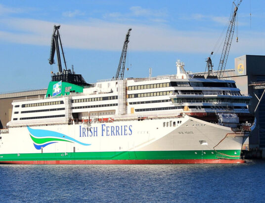 Calf exports Irish Ferries WB Yeats