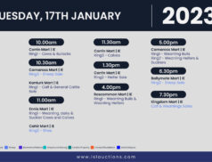 Online Auctions – Tuesday’s Calendar 17/01/2023