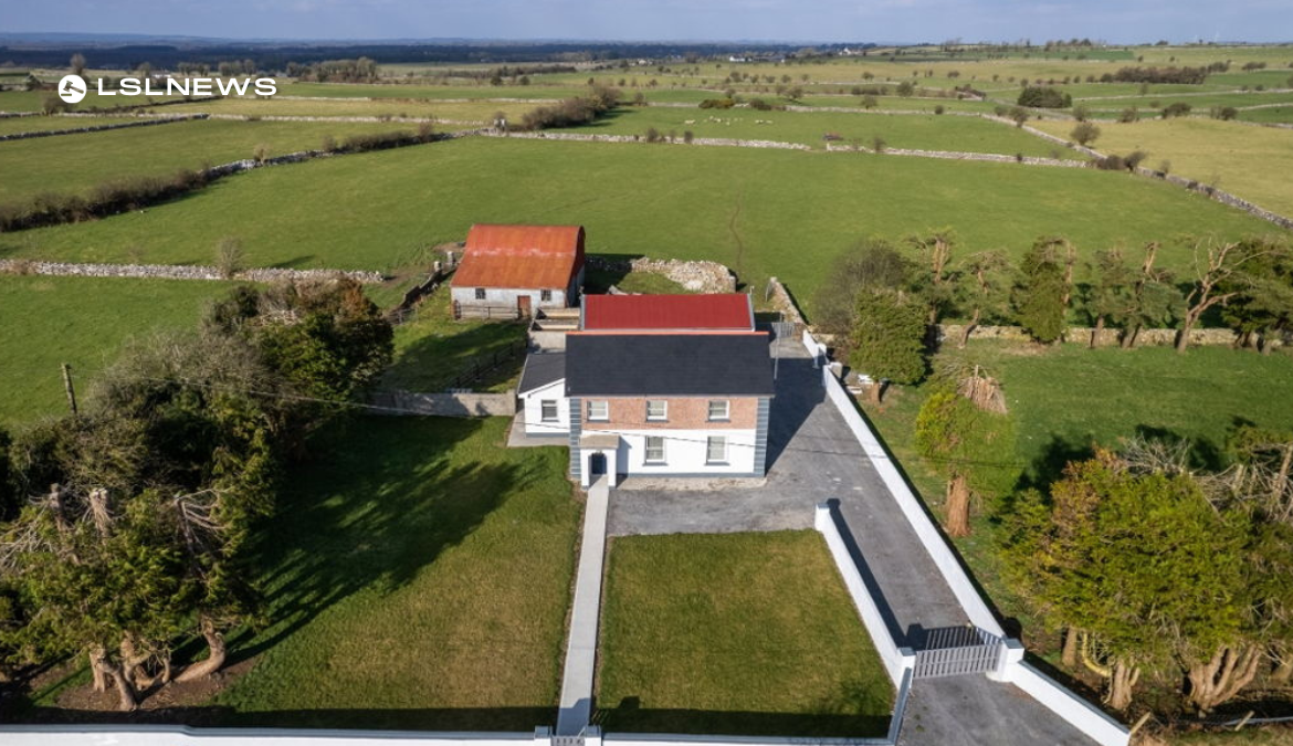 Connaughton Auctioneers to Host Online Auction on 14th April for Newly Renovated Residence and Outbuildings on 42 Acres in Dysart, Co. Roscommon