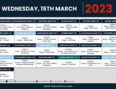 Online Auctions – Wednesday’s Calendar 15/03/2023