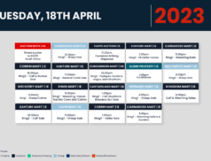 Online Auctions – Tuesday’s Calendar 18/04/2023