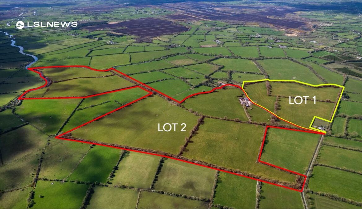 Exceptional 163-Acre Farm in Brackagh, Ballycumber, Set for Public & Online Auction by GVM Property Tullamore on June 16th, 2023