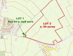 REA TE Potterton brings a Prime Non-Residential Lands Spanning 44 Acres Up for Auction in Co. Longford on Wednesday, 31st May